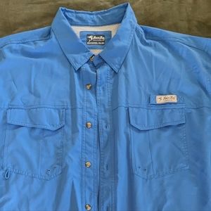 Bimini Bay Men's fishing shirt NWOT